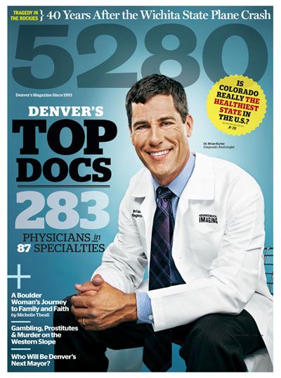 Denver's Top Docs magazine cover